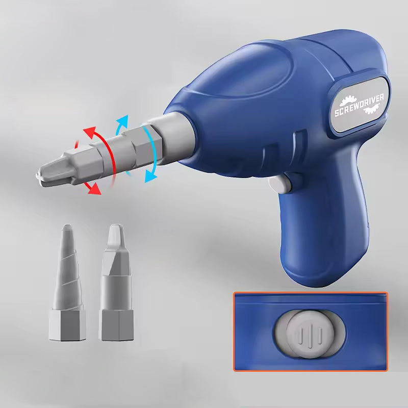 Gjør-det-selv-puslespill-verktøykasse for barn med lekesett for pedagogisk montering