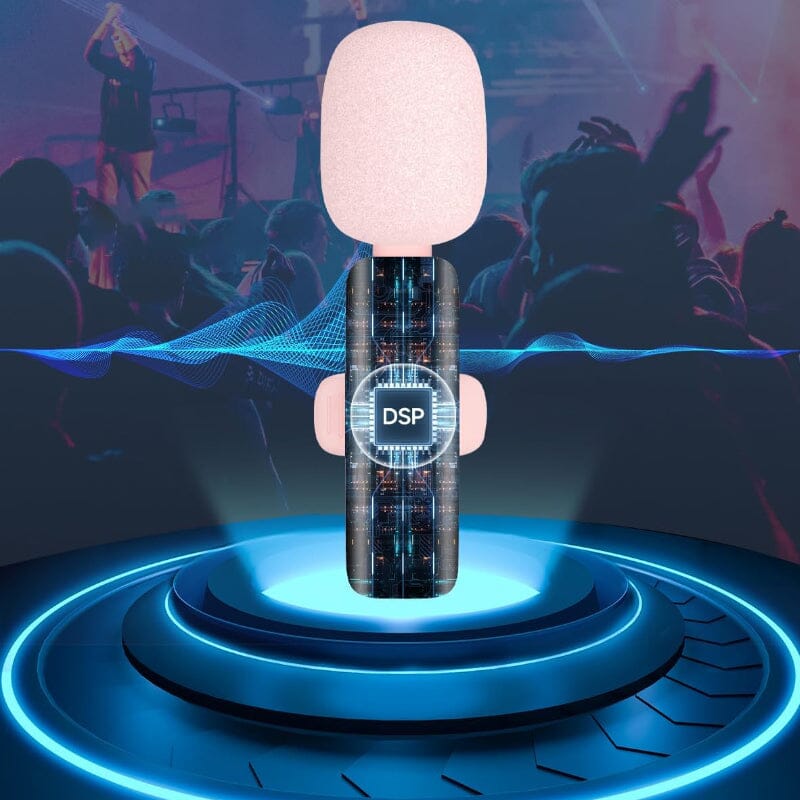 Profesjonell trådløs Lavalier Lapel-mikrofon