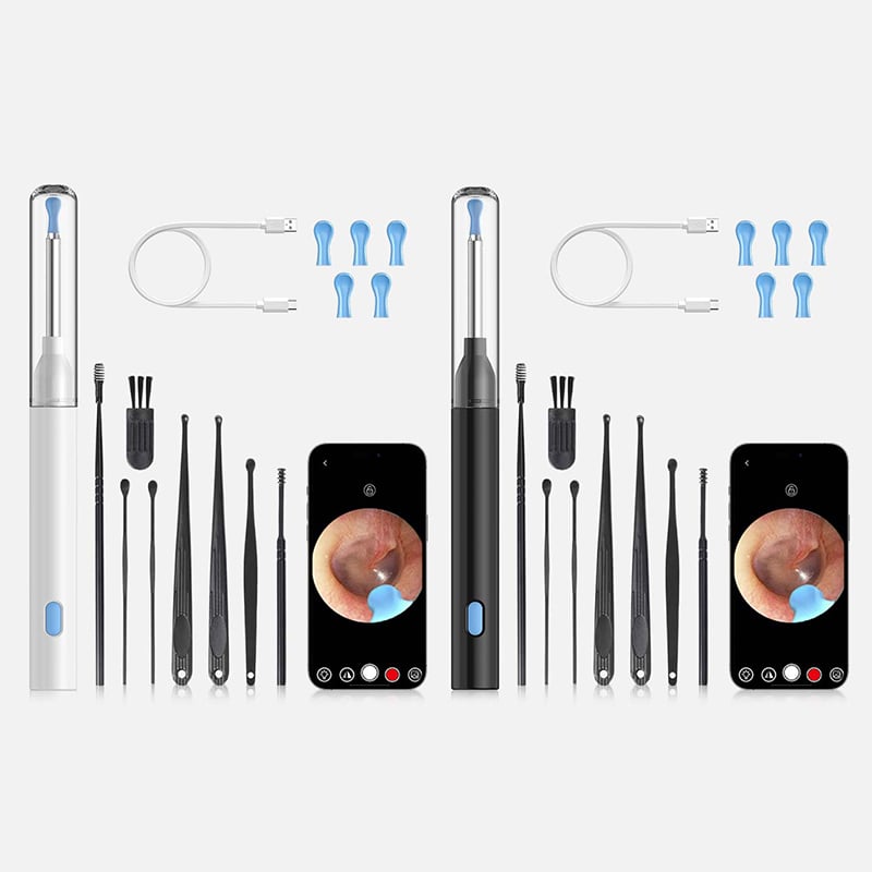 HD-Kamera Ørevoksfjerningssett