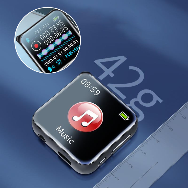 Multifunksjonell musikkspiller og opptaker