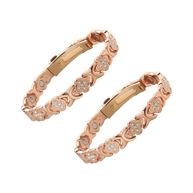 Blomst Kobber Armbånd