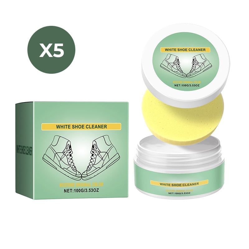 Bærbar Hvit Skorensekrem