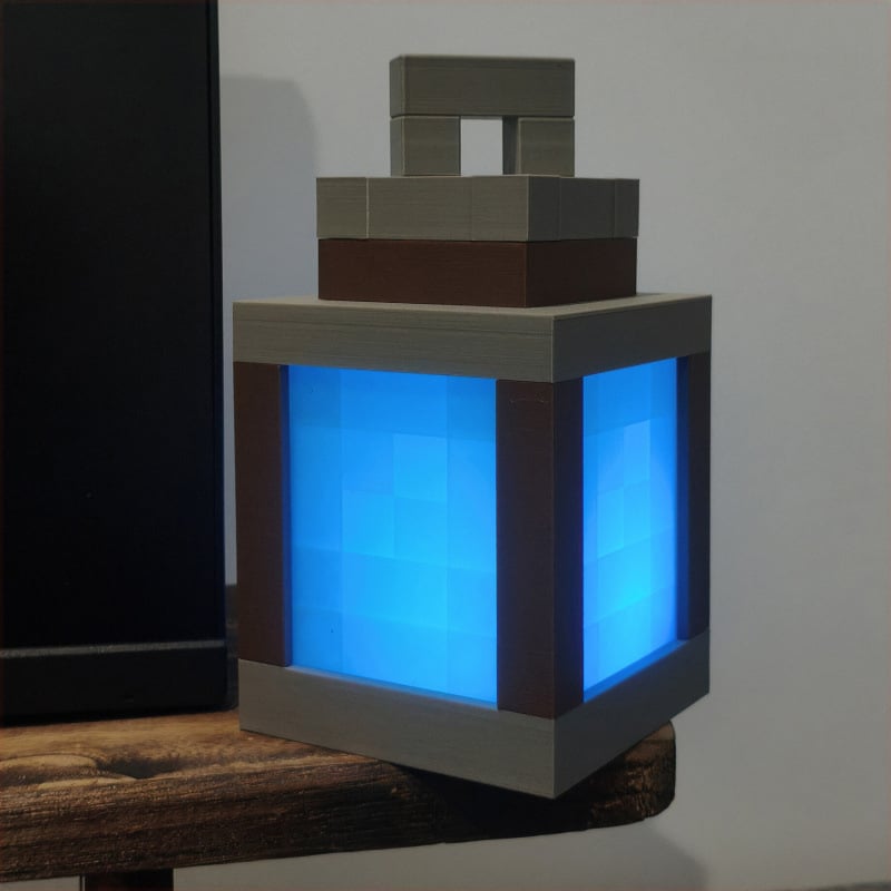 Minecraft Glødende Lantern Nattlys