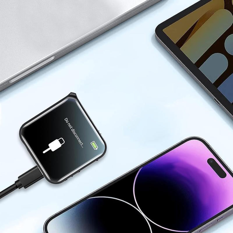 Multifunksjonell musikkspiller og opptaker