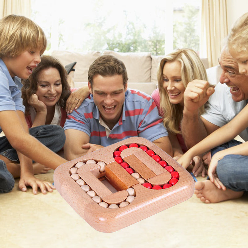 Puslespill labyrint i tre Leketøy