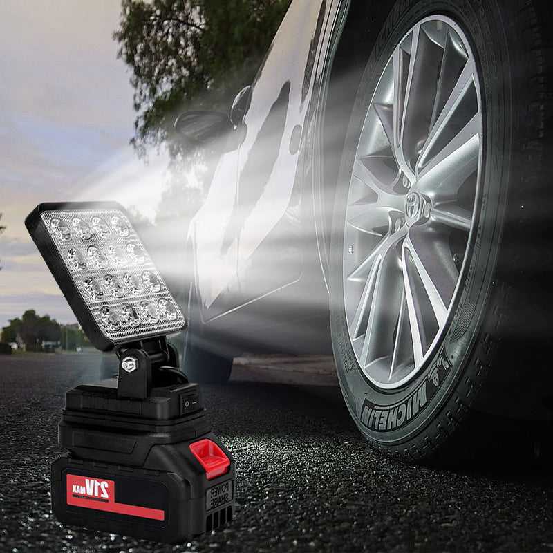 Litiumbatteri LED-spotlight for utendørsbruk