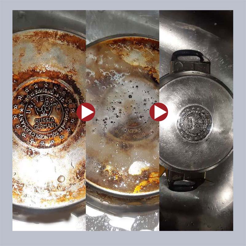 Magisk rustfritt stål rengjøringspasta