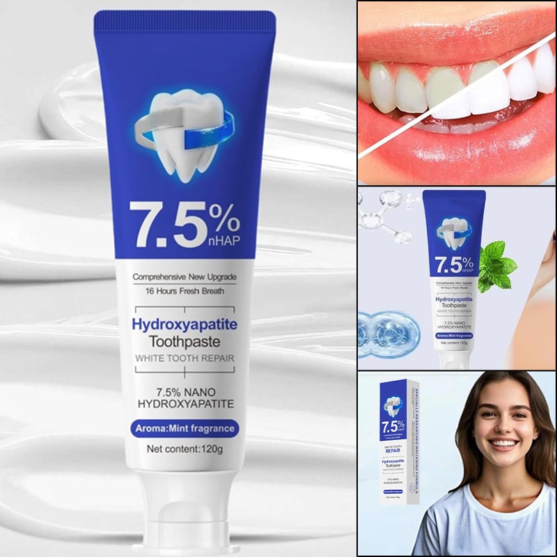7,5 % Nanohydroksyapatitt Tannkrem