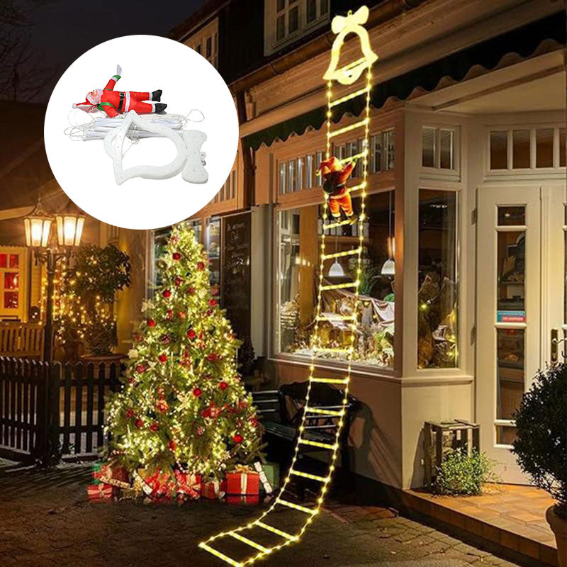 Julenisse LED stigestil lys