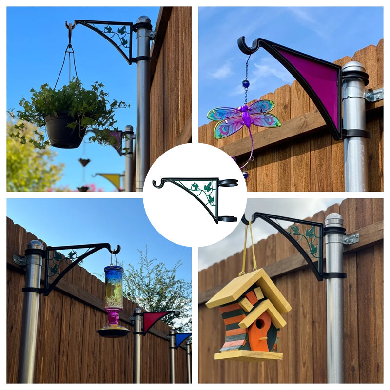 Henger for gjerdestolpe