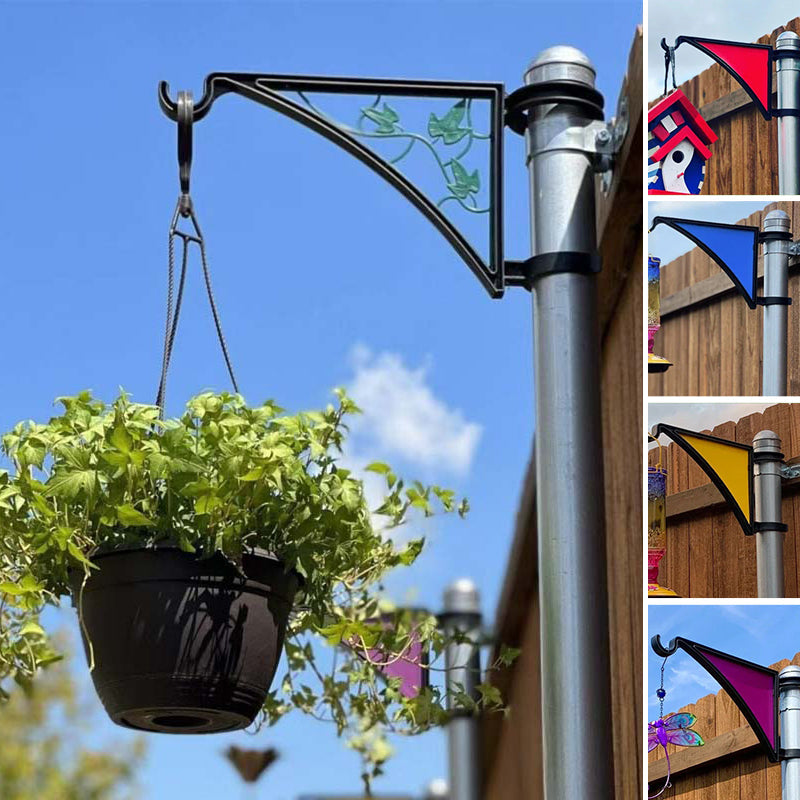 Henger for gjerdestolpe