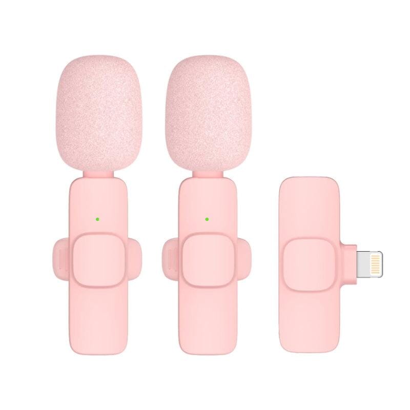 Profesjonell trådløs Lavalier Lapel-mikrofon