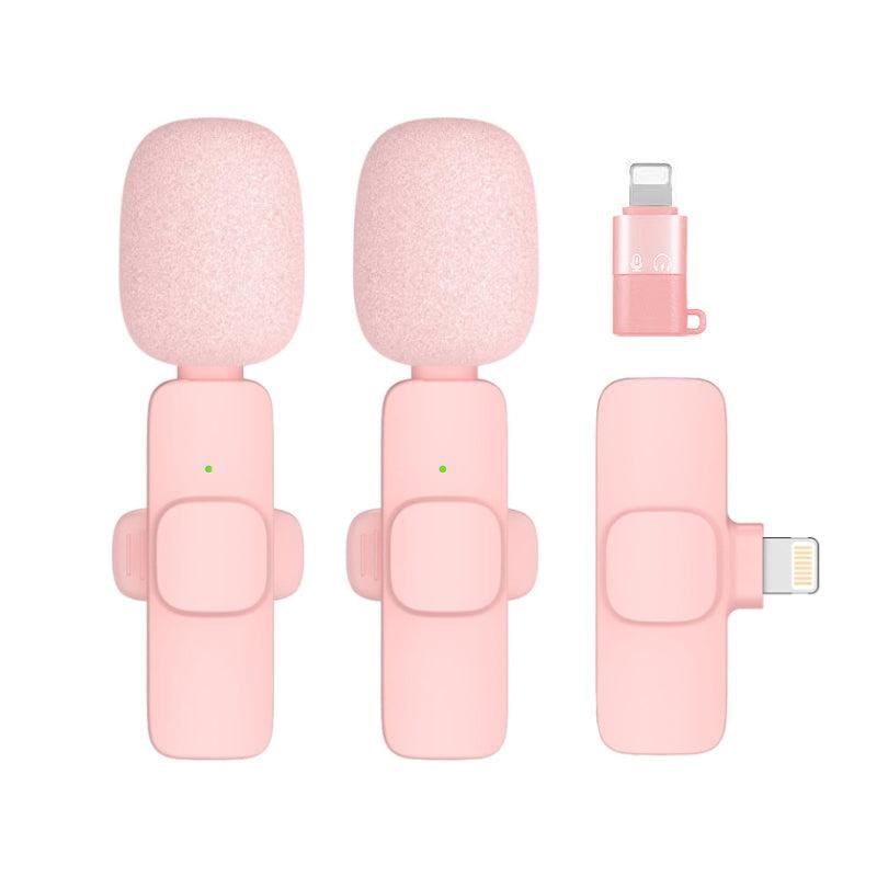 Profesjonell trådløs Lavalier Lapel-mikrofon