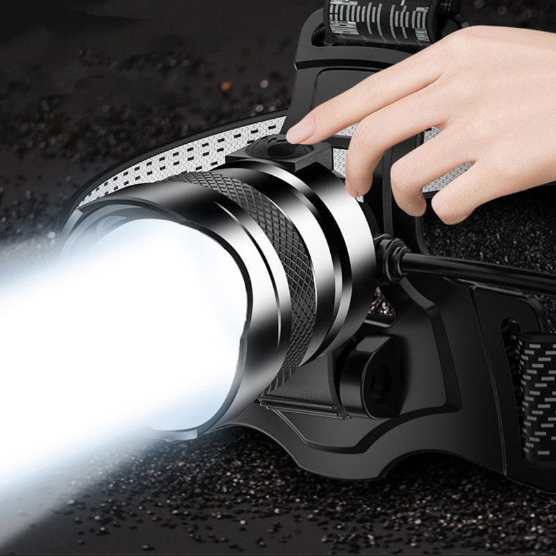 Fire Lyskilder Zoom Natt Fiske Frontlykt