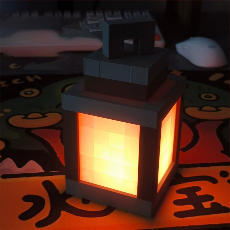 Minecraft Glødende Lantern Nattlys
