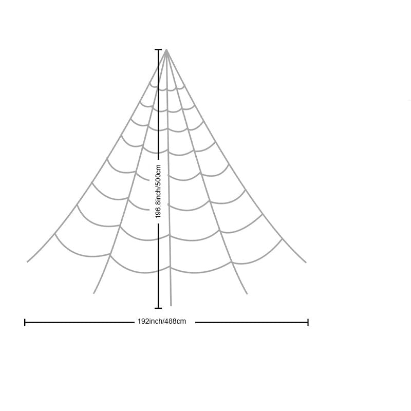 Romdekor Hengelampe med Spindelvevdesign