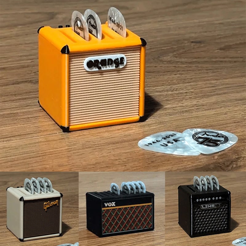 Mini Gitarforsterker Plekterholder