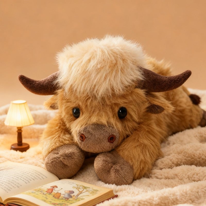 Nye Søte Høylandsku Plysjleker