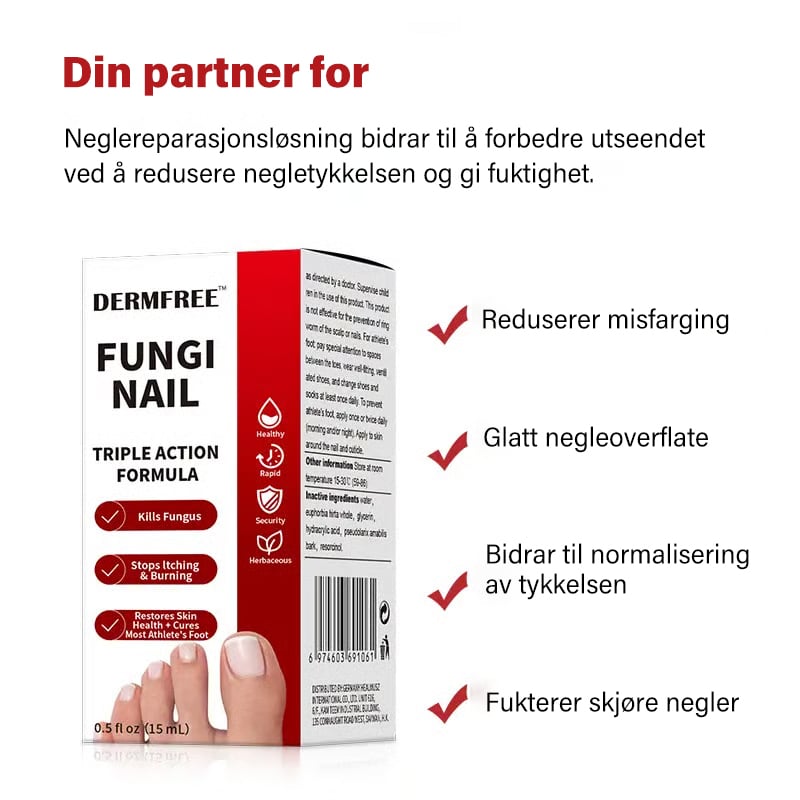 Tånegl Soppbehandling Ekstra styrke