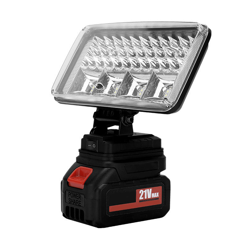 Litiumbatteri LED-spotlight for utendørsbruk