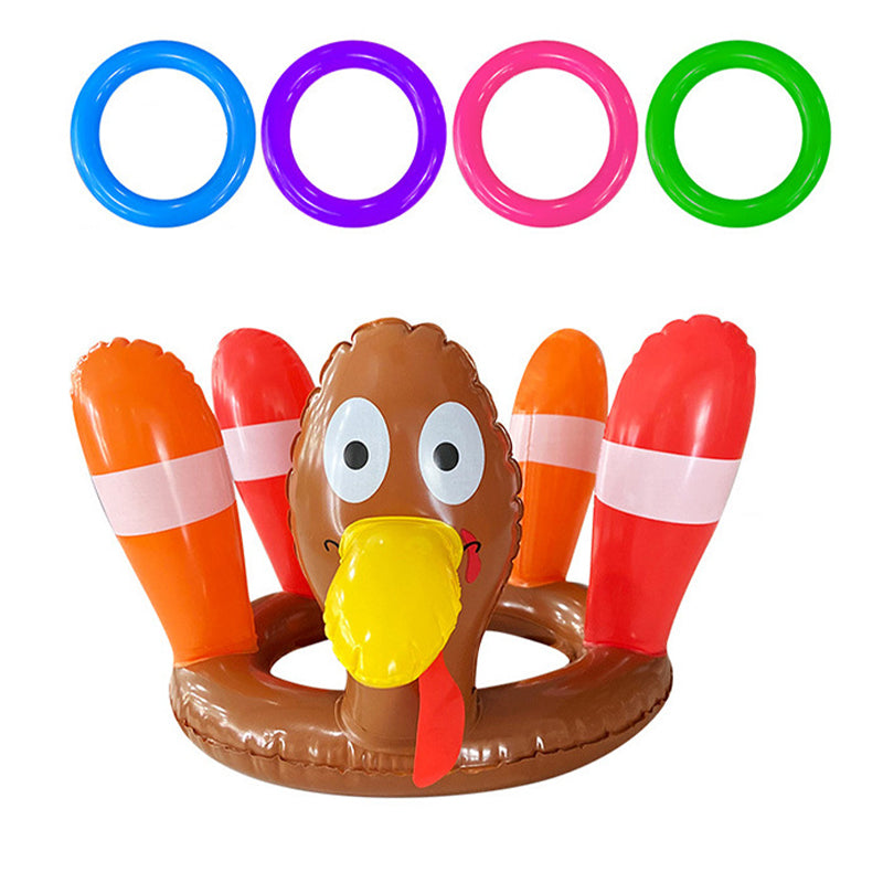 Oppblåsbart Kalkun Ringkastesett