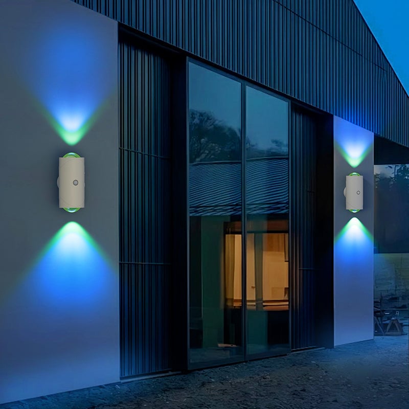 Smart bevegelsessensor vegglampe med fargeovergang