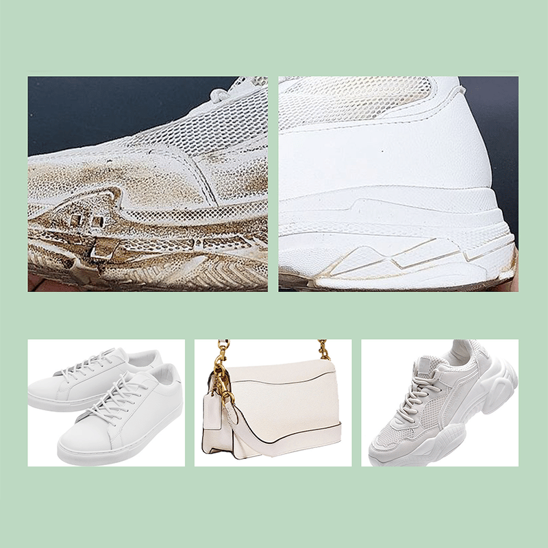 Bærbar Hvit Skorensekrem