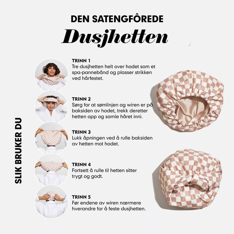 Satengfôret Luksusdusjhette