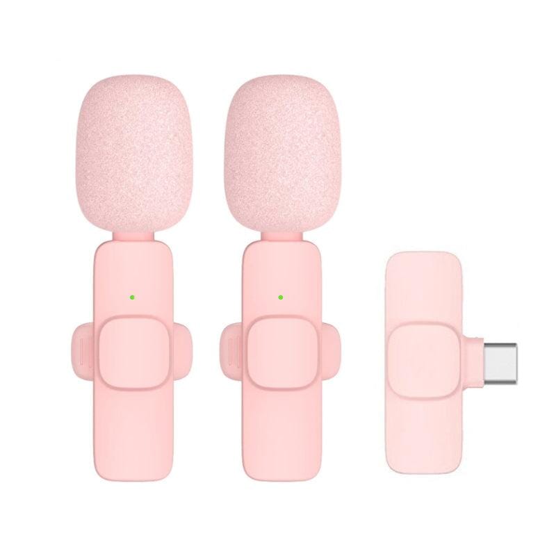 Profesjonell trådløs Lavalier Lapel-mikrofon