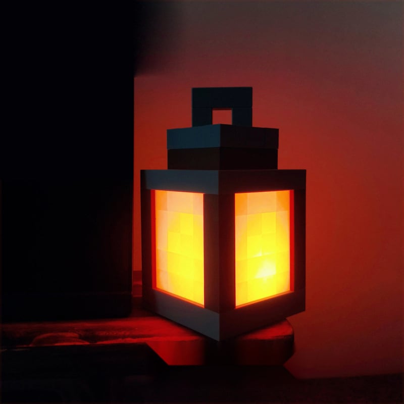 Minecraft Glødende Lantern Nattlys