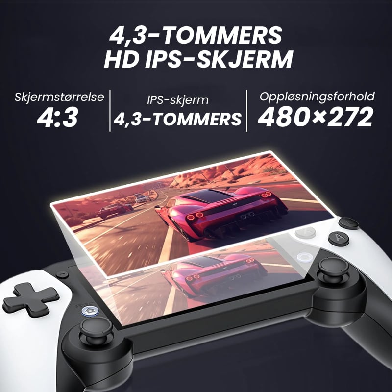 Sakerplus Retro Håndholdt Spillkonsoll