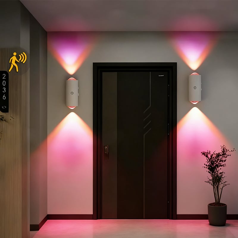 Sakerplus RGB Nattlys med Bevegelsessensor