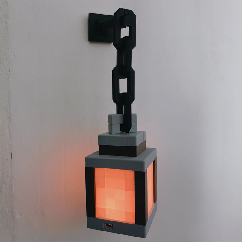Minecraft Glødende Lantern Nattlys