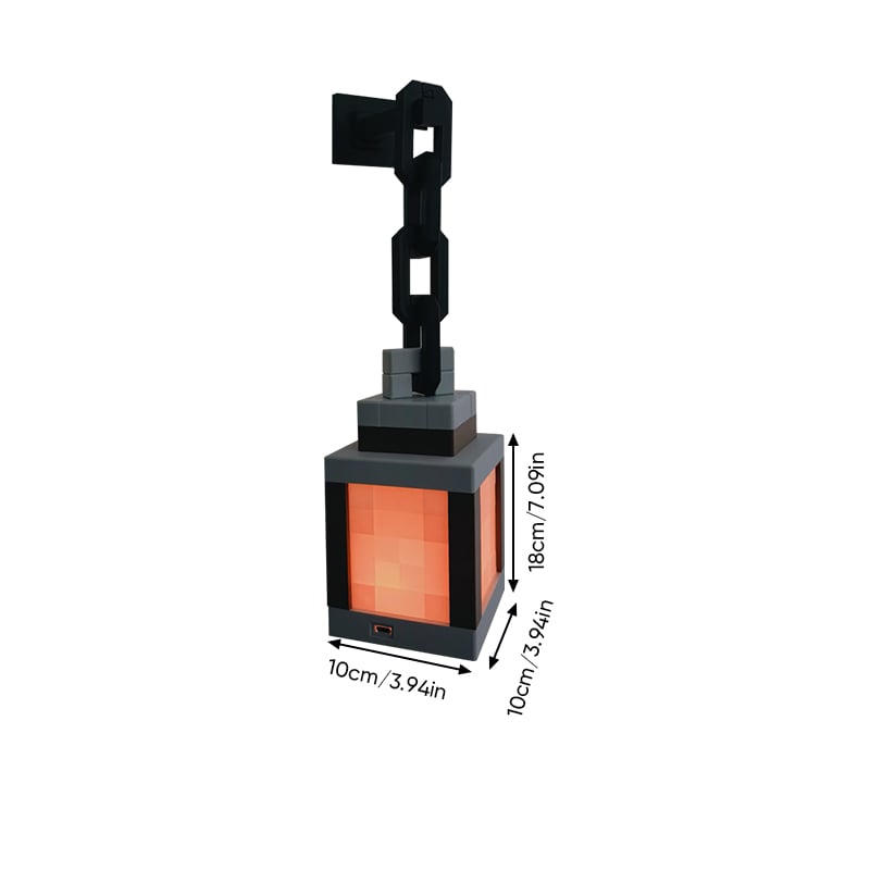 Minecraft Glødende Lantern Nattlys