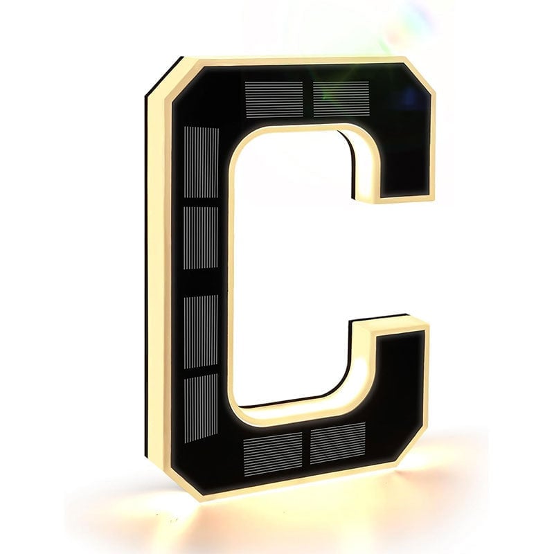 Solcelledrevet Vanntett LED-Adressenummer