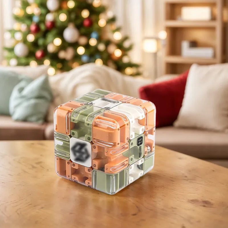 3D Rullende Ball Labyrint Kube