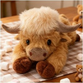 Nye Søte Høylandsku Plysjleker