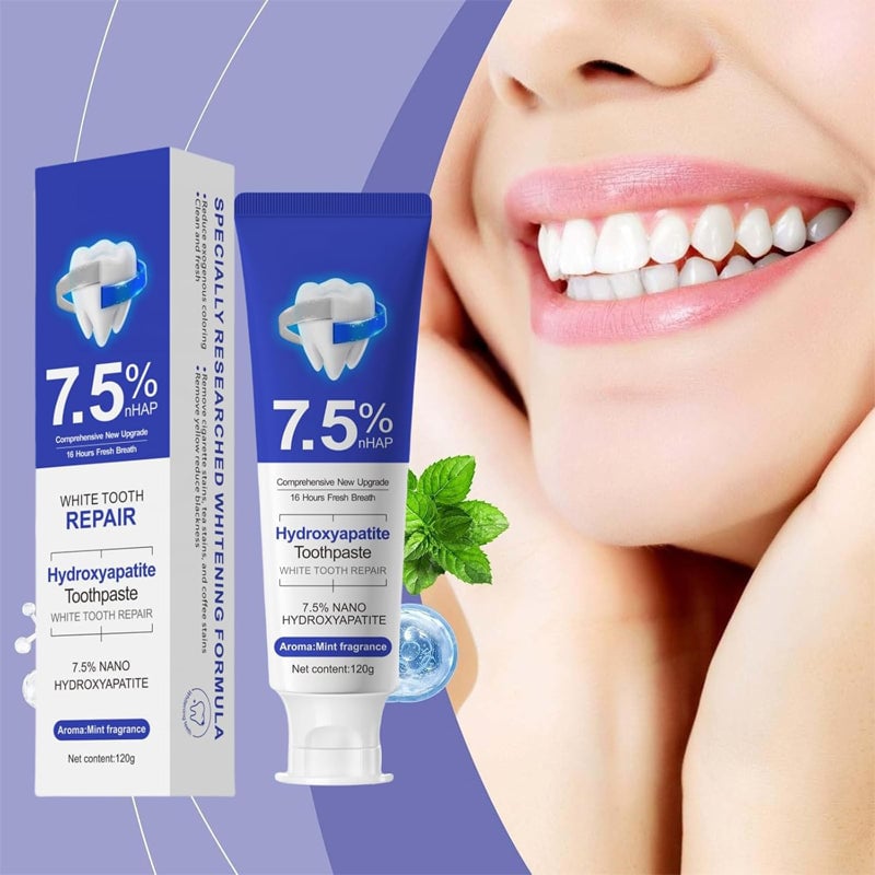 7,5 % Nanohydroksyapatitt Tannkrem