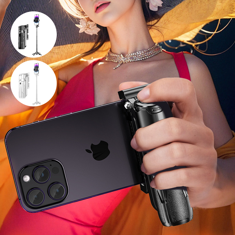 Mini Bærbar 3-i-1 Selfie Stang