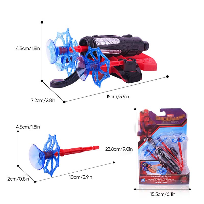 Spider Web Launcher  Hanske-leketøy - perfekt superhelt-rollelek for barn