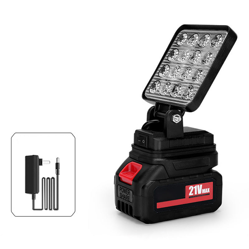 Litiumbatteri LED-spotlight for utendørsbruk