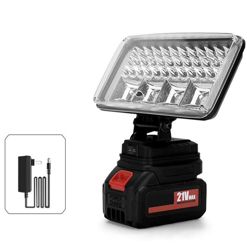 Litiumbatteri LED-spotlight for utendørsbruk