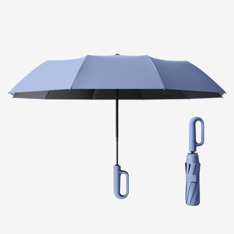 ☔☔Kreativ Ringspenne Vindtett Forsterket Paraply