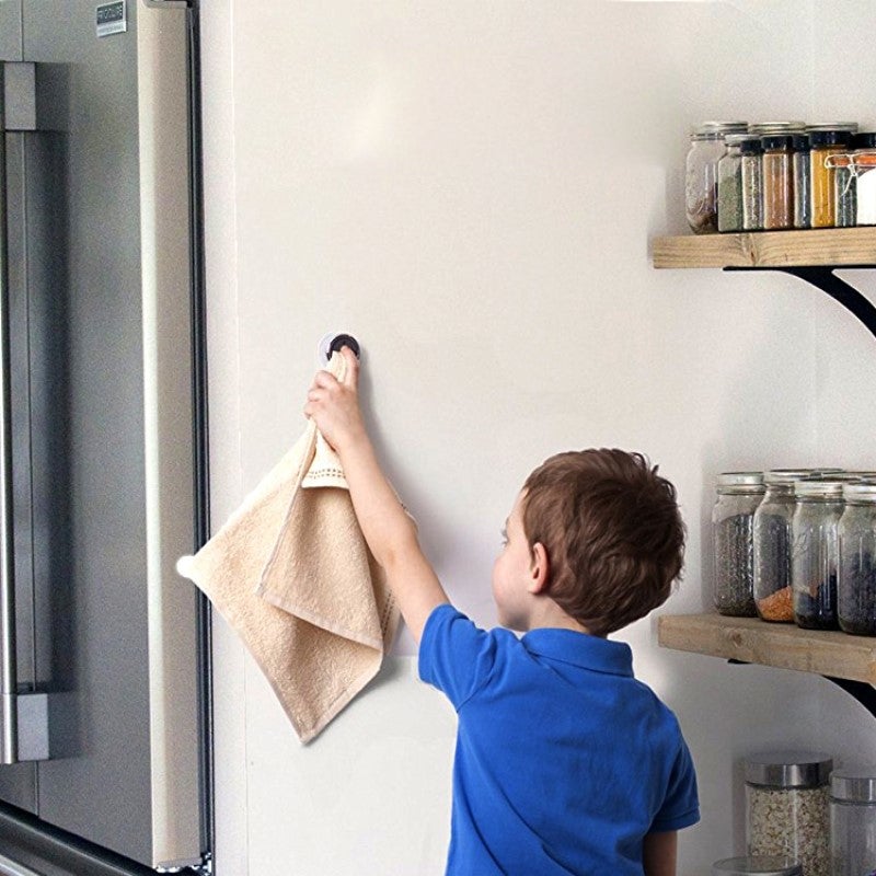 Kreativt Veggmontert Hullfritt Selvklebende Håndklestativ