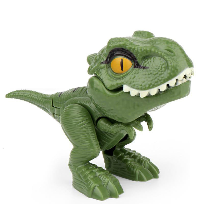 Fingerbitende dinosaur action-figur