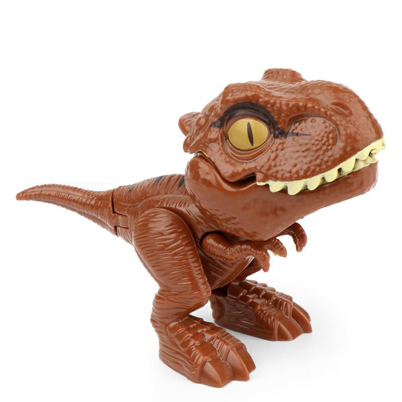 Fingerbitende dinosaur action-figur