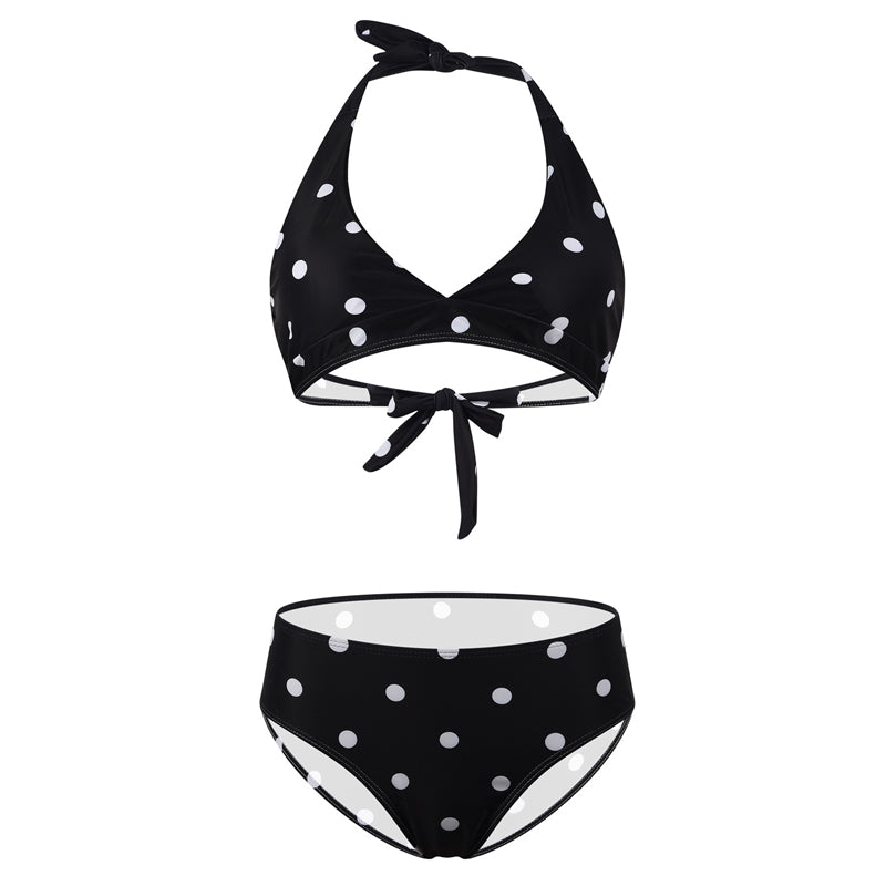 Bikinisett med blomstertrykk