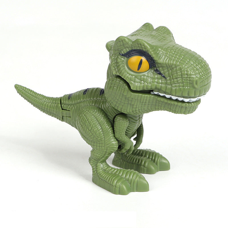 Fingerbitende dinosaur action-figur
