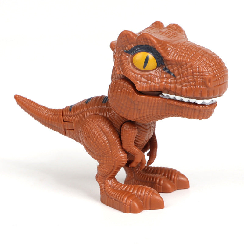 Fingerbitende dinosaur action-figur