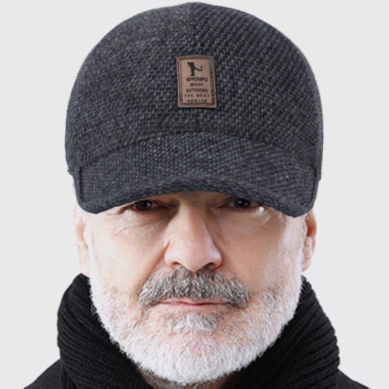 Baseball Cap Winter Dad Hat Warm Snapback Caps